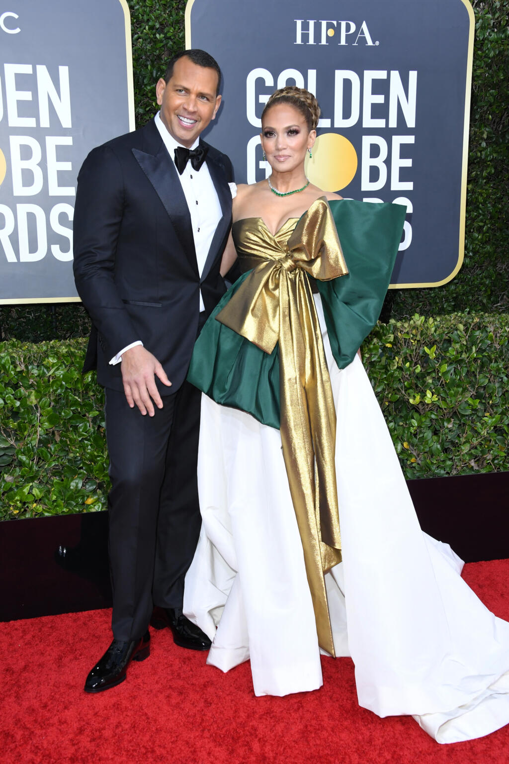 Jennifer Lopez so snúbencom Alexom Rodriguezom.