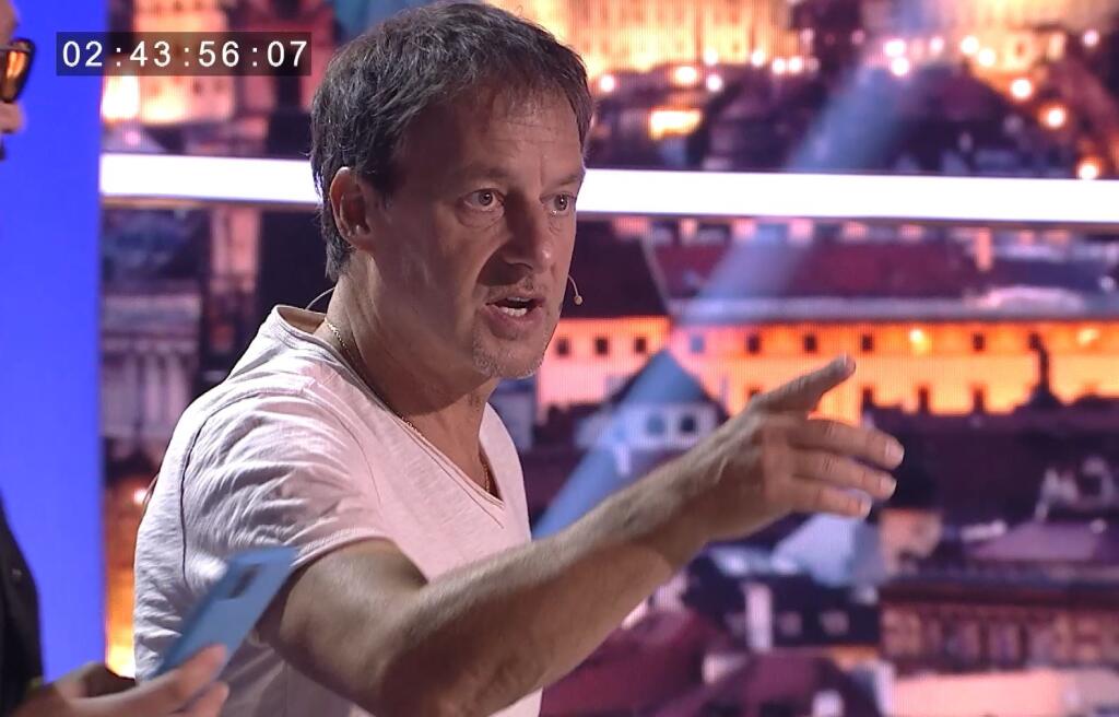 Paľo Habera a Leoš Mareš sa pred kamerami poriadne pochytili.