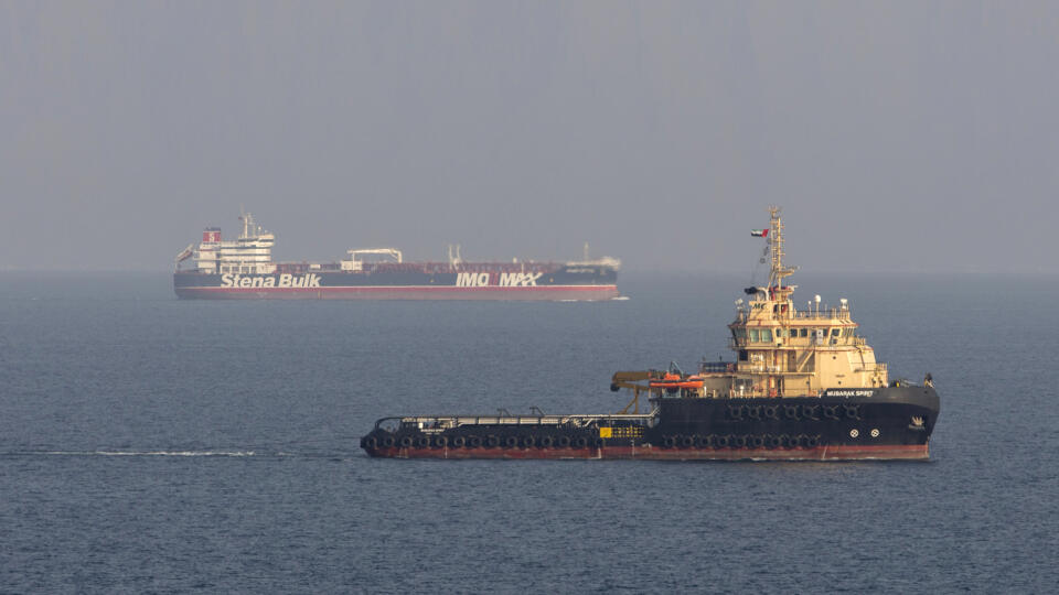 ropný tanker Stena Impero plávajúci pod britskou vlajkou plavba prístav Bandar Abbás