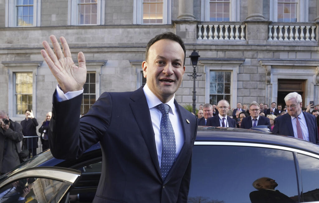 Írsky premiér Leo Varadkar.
