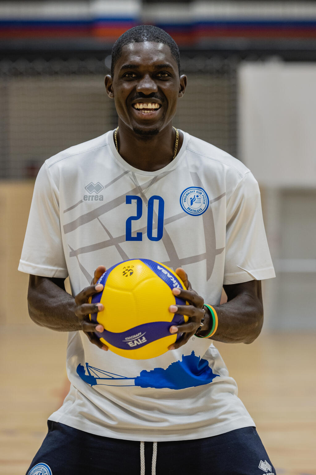 Daouda Yacoubou je novou posilou volejbalistov VKP Bratislava.