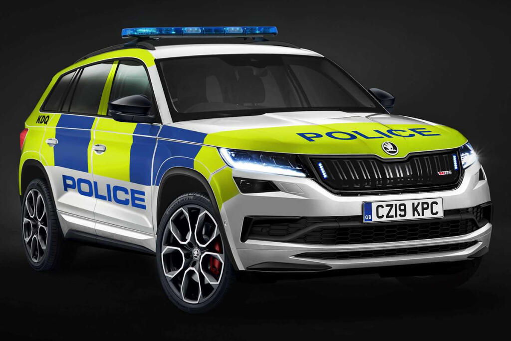 Škoda Kodiaq RS bude fungovať v policajnom šate