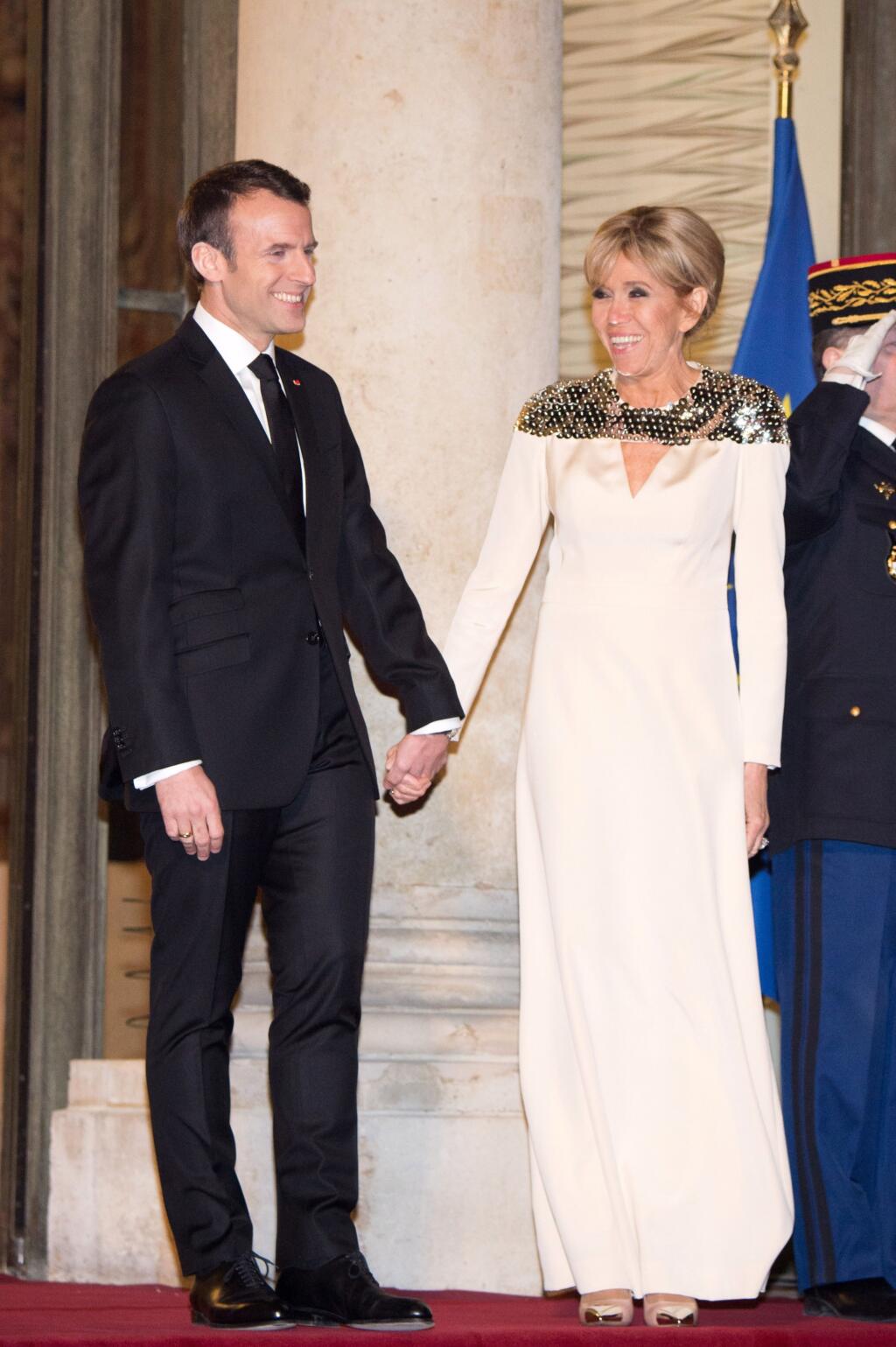 Brigitte macron wedding photos