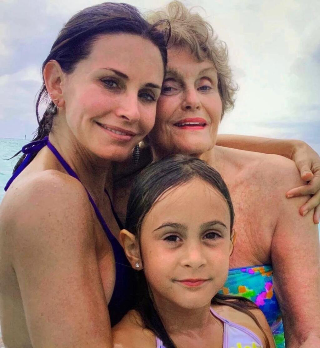 Courteney Cox s mamou a dcérou Coco.
