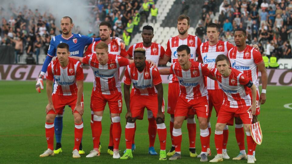 Futbalisti CZ Belehrad.