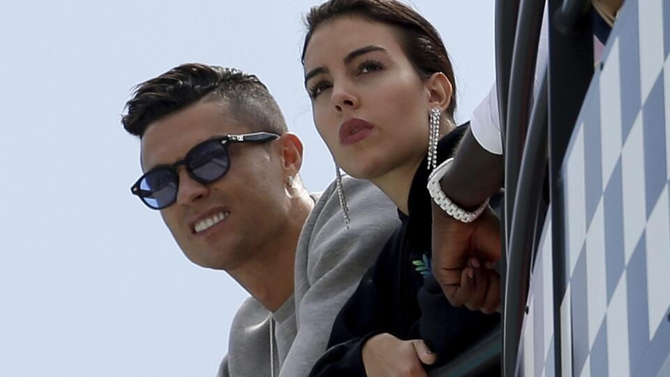 Cristiano Ronaldo a Georgina Rodriguez.