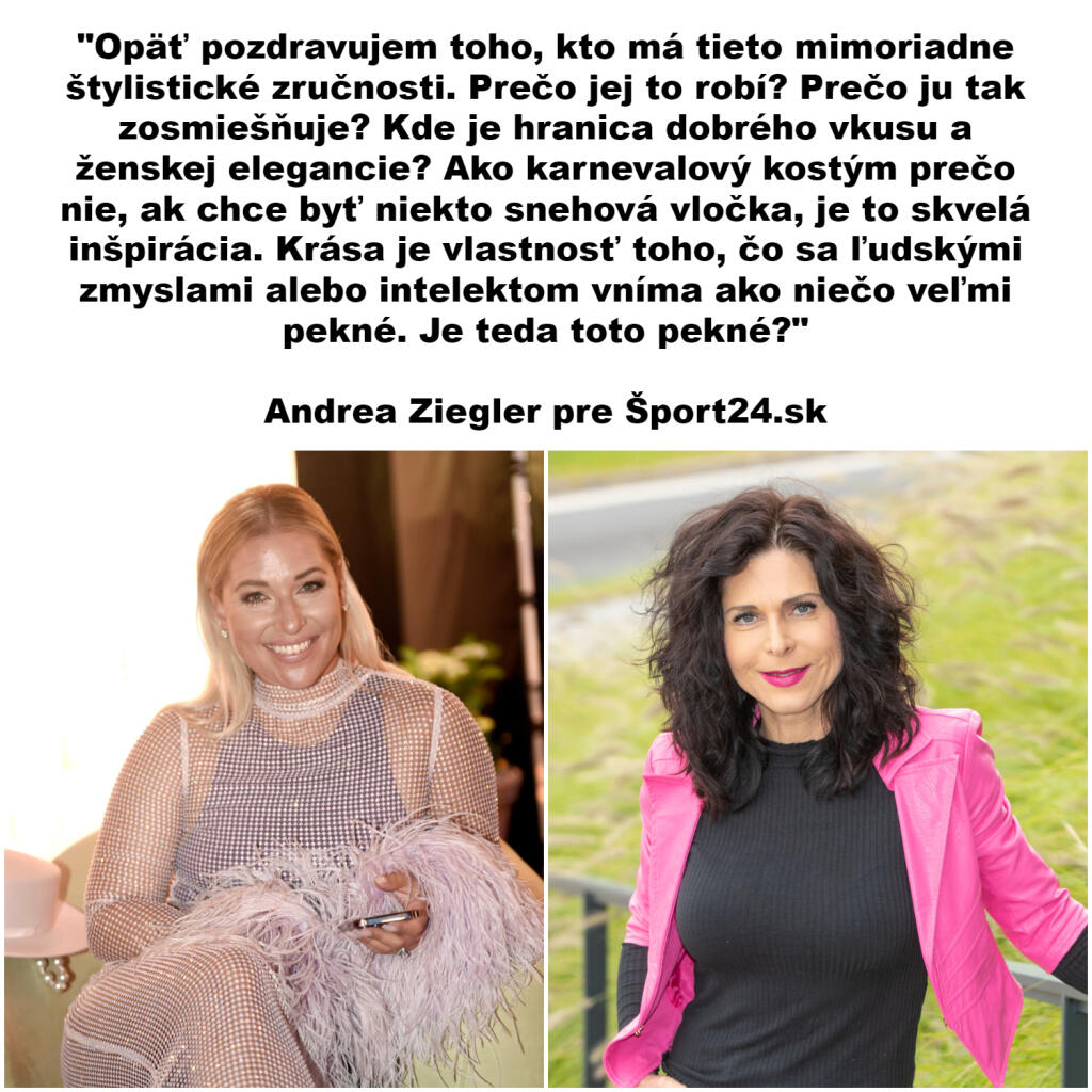 Oslovili sme známu stylistku Andreu Ziegler a požiadali sme ju o zhodnotenie Cibulkovej outfitu z párty v Prahe. Odborníčka si servítku pred ústa nedávala.