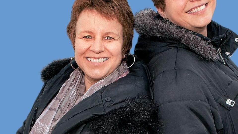 Jarmila Tomášková (51) a Oľga Maderková zo Serede