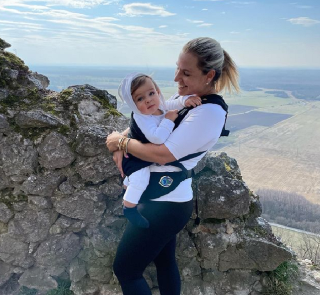 Dominika so synčekom Jakubkom.