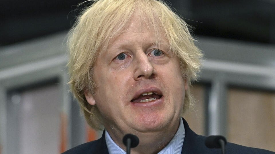 Britský premiér Boris Johnson.