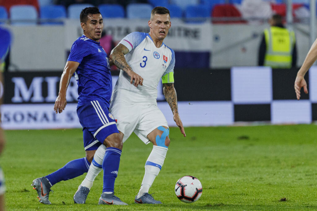 Škrtel odohral posledný zápas v národnom o dva roky neskôr proti Paraguaju v remízovom zápase 1:1 v Bratislave.