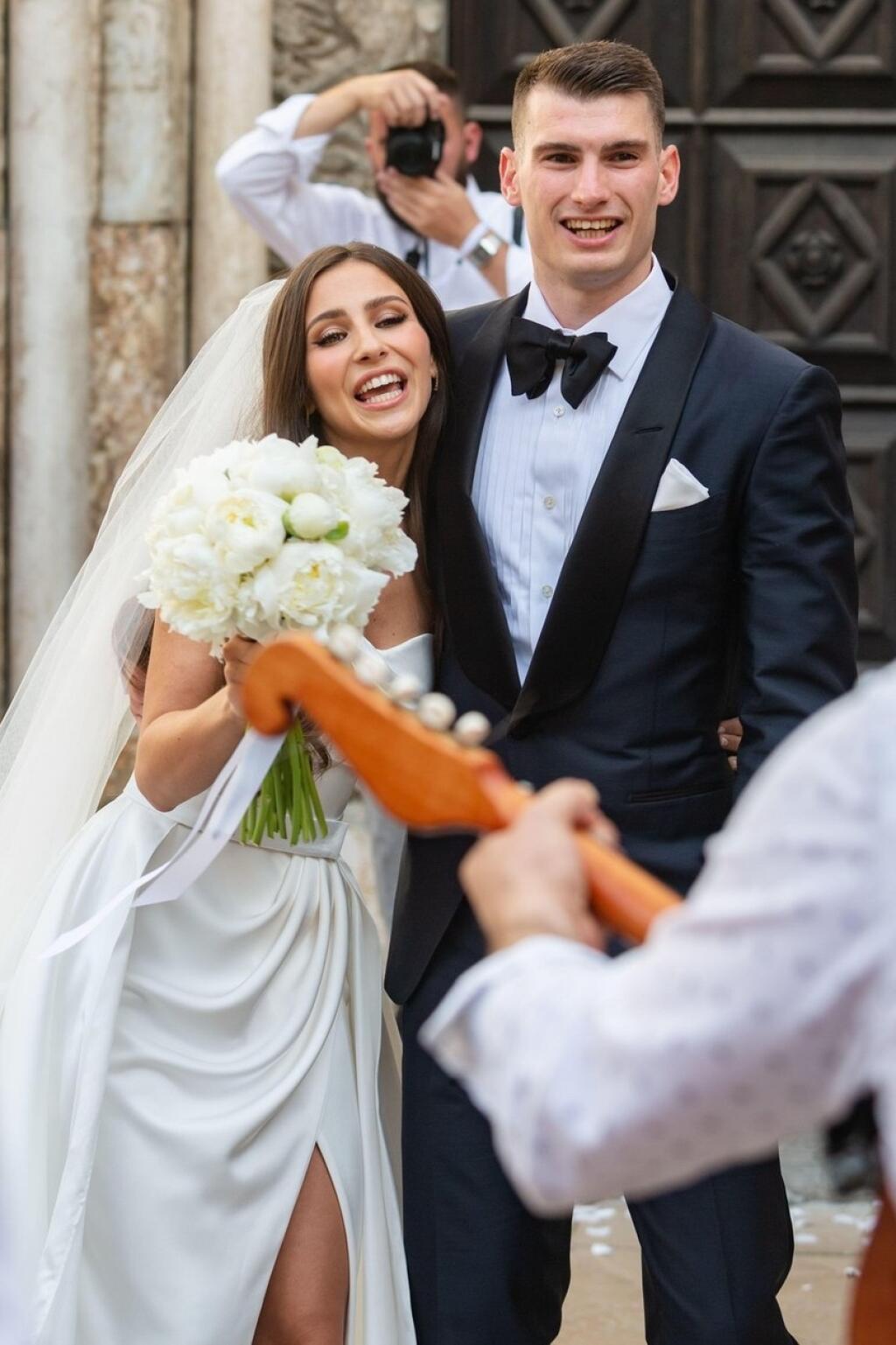 Dominik Livakovič povedal áno krásnej Helene v júni tohto roka v rodnom Zadare.