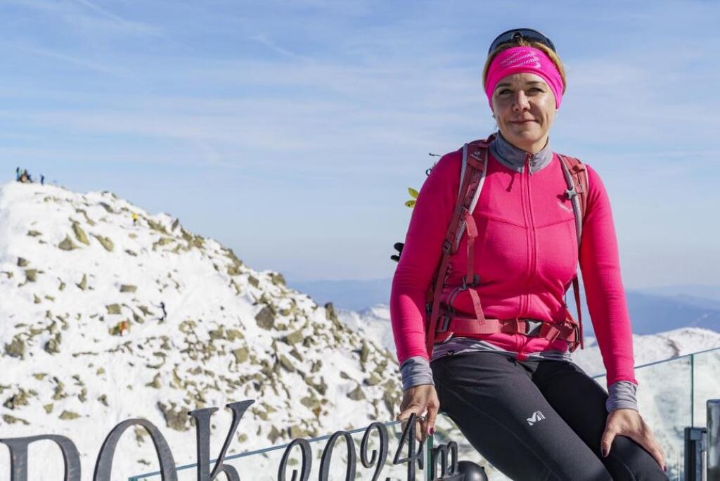 Denise Sakovej učaroval skialpinizmus.
