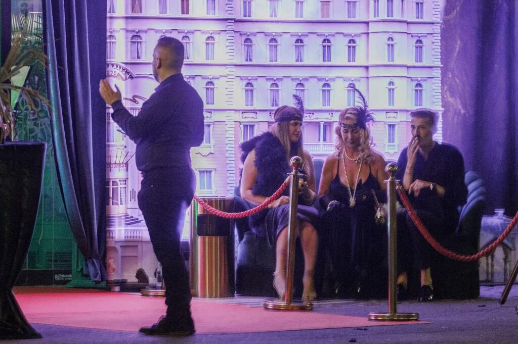 Takto to vyzeralo na oslave v plnom prúde.
