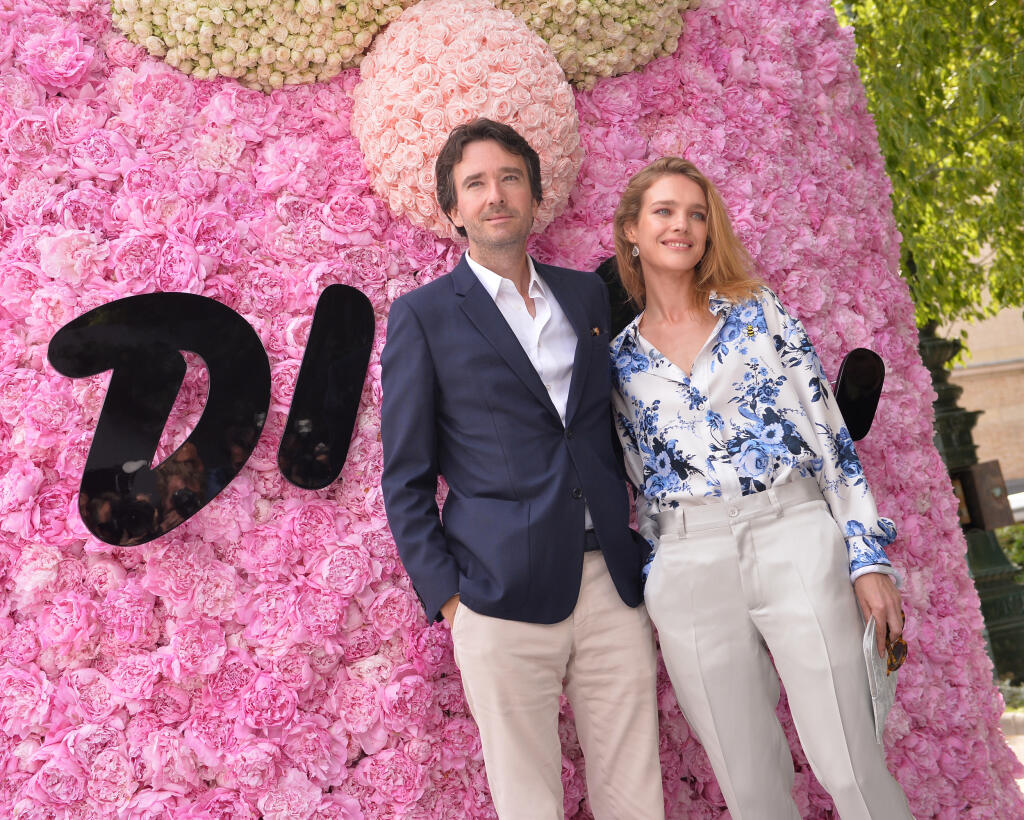 Natalia Vodianova so svojím druhým manželom, francúzskym obchodníkom Antoinem Arnaultom.