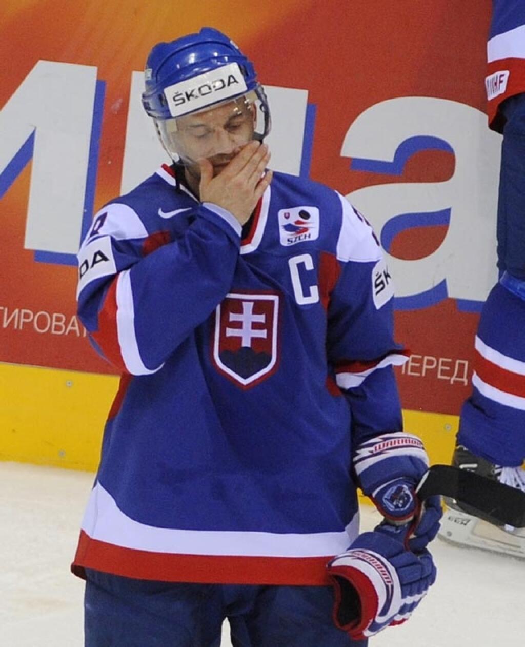 Počas slávnosti si spomenul aj na slovenského útočníka Pavla Demitru, s ktorým si v tíme