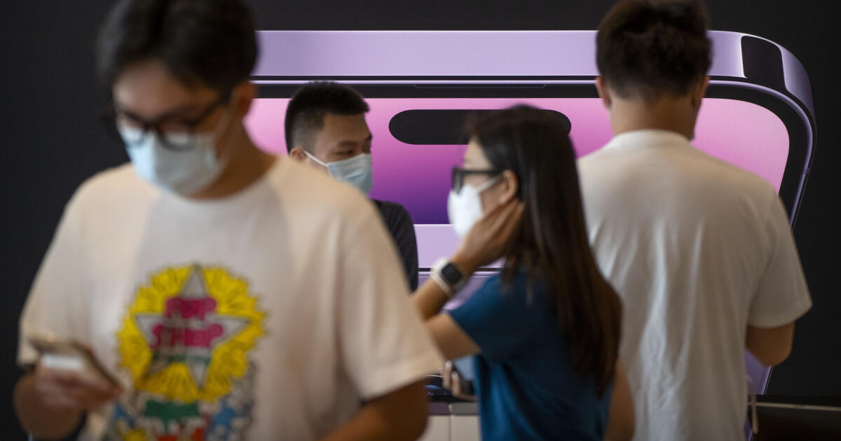 La Chine interdit l’utilisation des iPhone par les fonctionnaires pendant les heures de travail