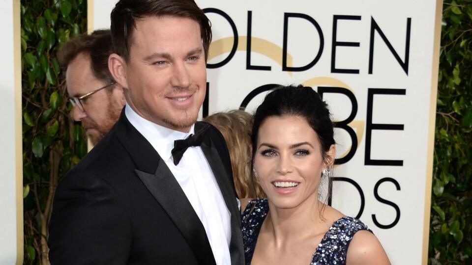 Jenna Dewan v šatách Zuhair Murad a Channing Tatum 