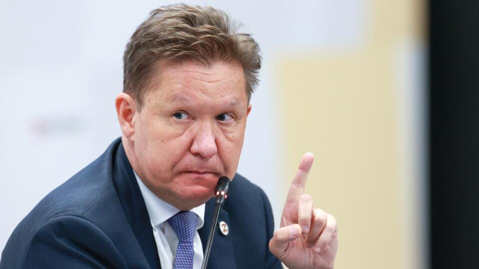 Šéf Gazpromu Alexej Miller.