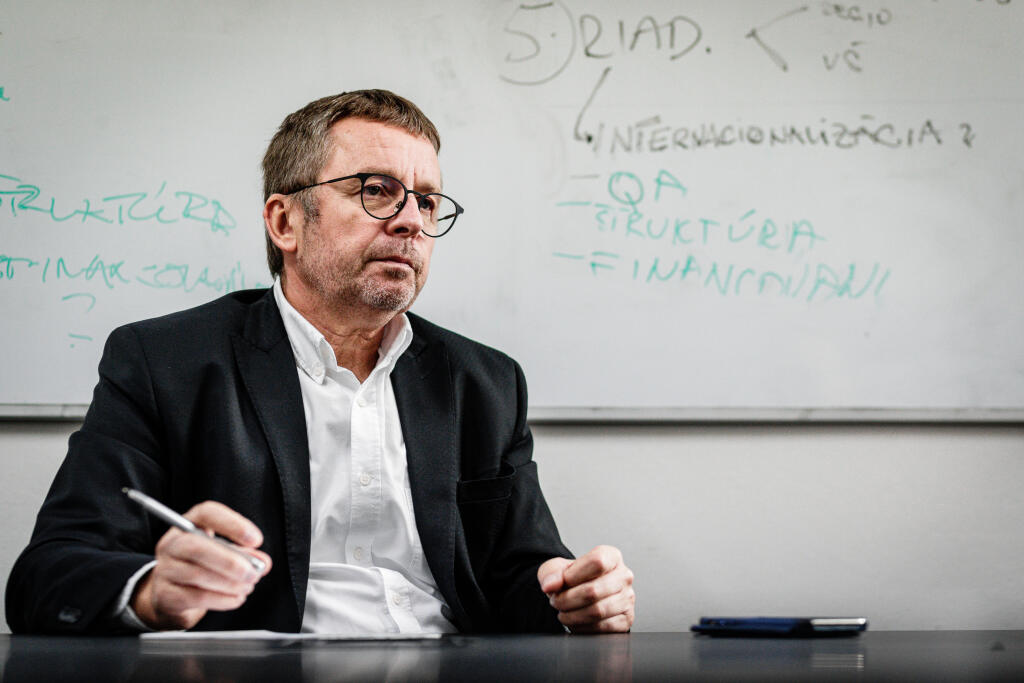 Na snímke slovenský ekonóm a bývalý politik Ivan Mikloš.