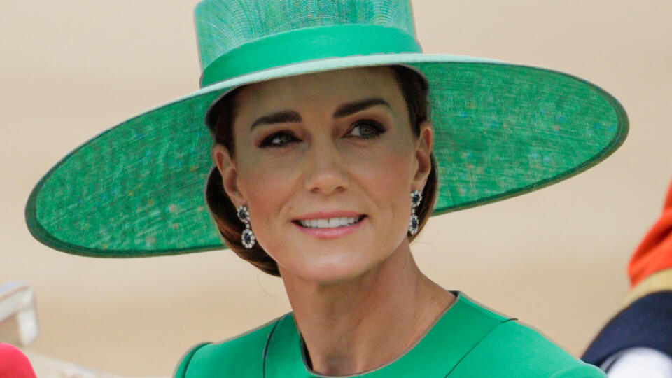 Princezná Kate počas minuloročného Trooping the Colour