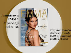 NOVÁ vianočná EMMA je práve v predaji. Nenechajte si ju ujsť. Takto oslavujeme sviatky MY!
