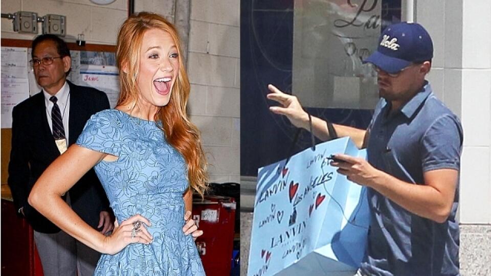 Blake Lively a Leo DiCaprio