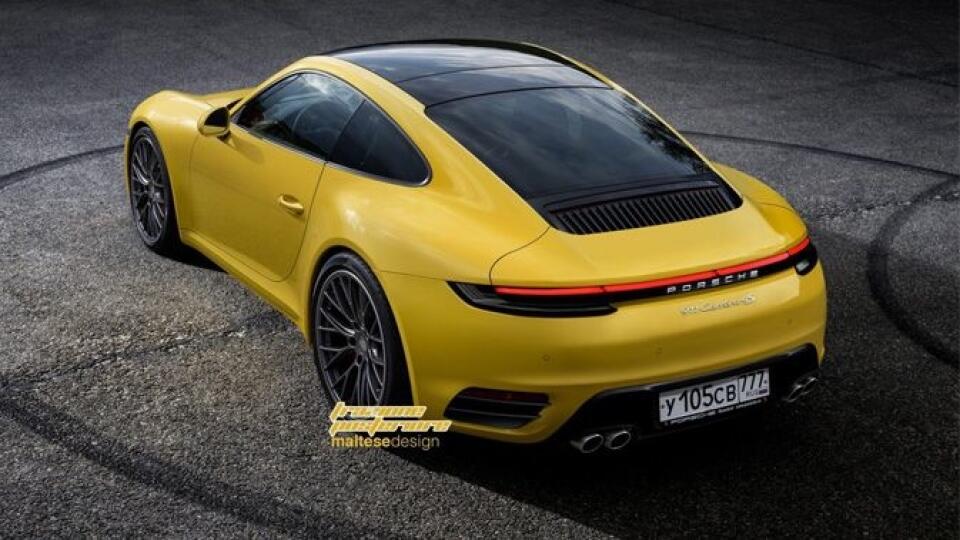 Nástupca aktuálneho Porsche 911 na vizualizácii Maltese Design