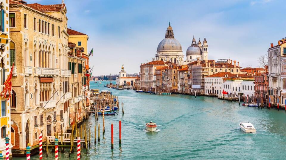 Canal Grande, Benátky.