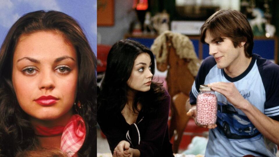Mila Kunis si získala Ashtonovo srdce už v seriáli Tie roky sedemdesiate.