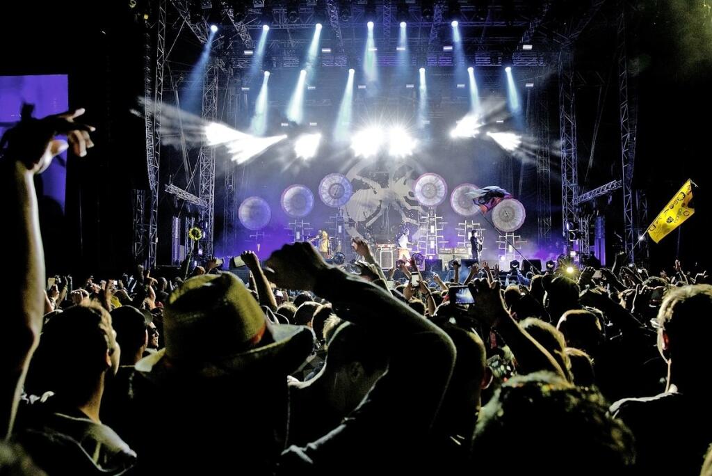 Ruky hore a ideme! Koncerty sprevádzala skvelá atmosféra.
