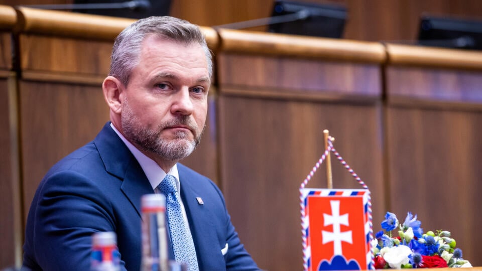 Na snímke Prezident SR Peter Pellegrini, ktorý vystupuje so správou o stave Slovenskej republiky pred poslancami Národnej rady SR v Bratislave.