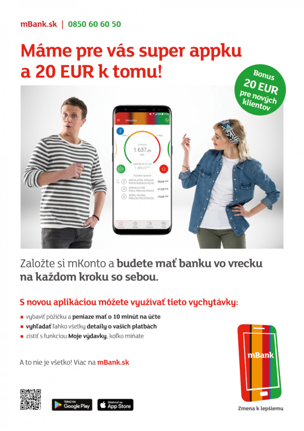 mBank má v kampani „trápnokúzelníka“ z Česko Slovensko má talent