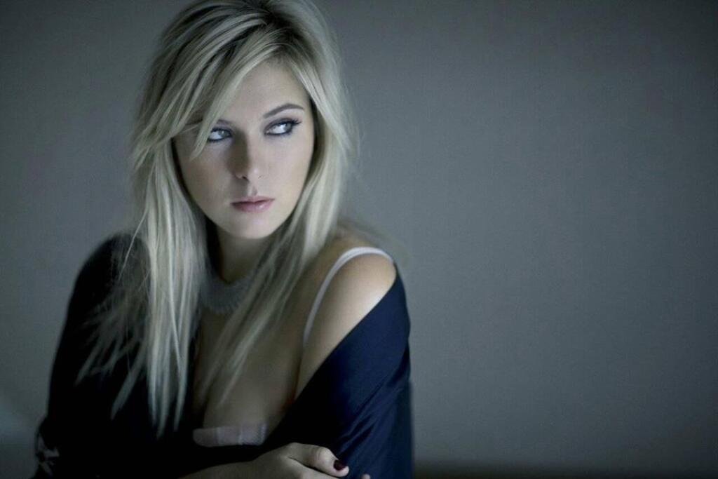 Maria Šarapovová by sa pokoje mohla živiť aj ako fotomodelka.