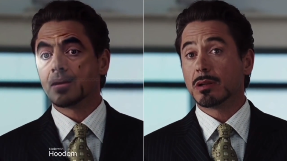 Deepfake technológia najskôr rozpozná hlavné body tváre, do ktorých vloží ďalšie prvky