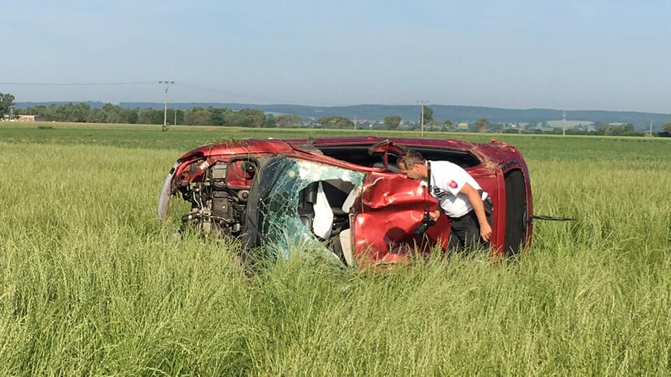 Hrozivá havária sa stala dnes ráno medzi Holišou a Lučencom.