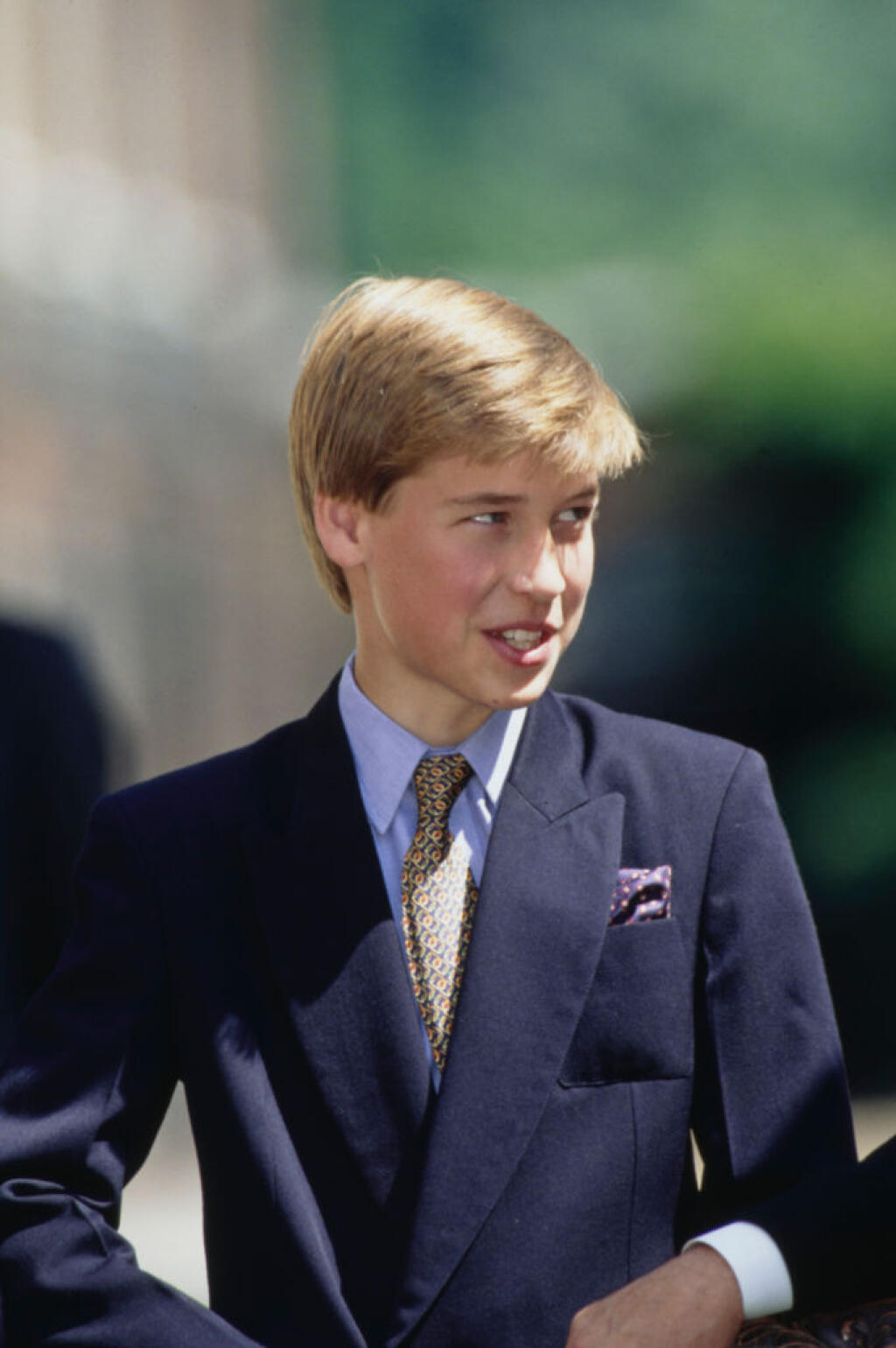Princ William na oslave 95. narodenín kráľovnej Alžbety.