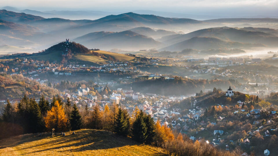 Banská Štiavnica view