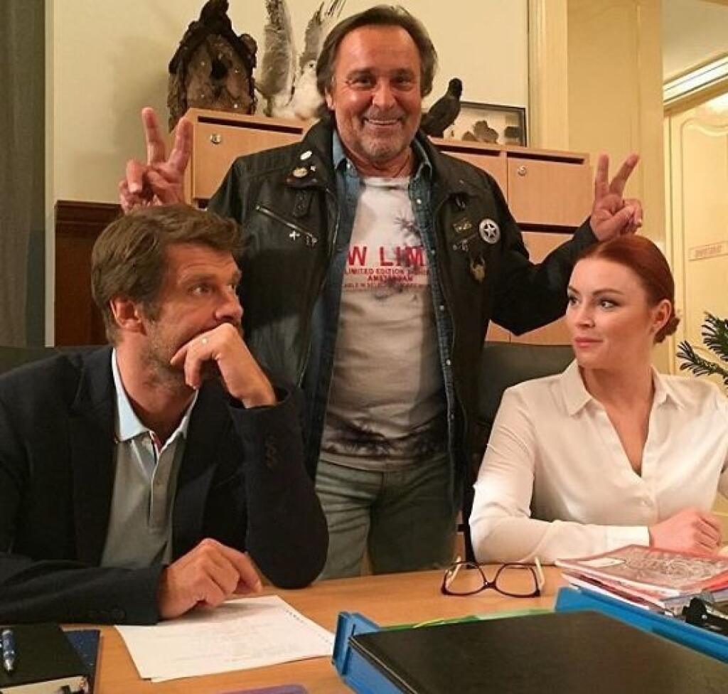 Milo Kráľ, Jozef Vajda a Barbora Švidraňová v seriáli Nový život.