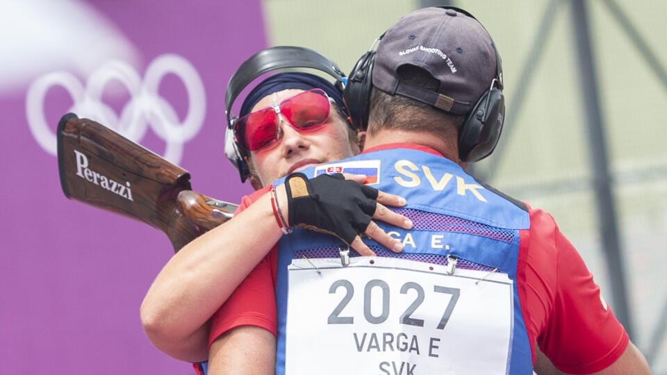 V súboji o bronz prehrali s americkým tandemom Ann Bernauová, Brian Borrows až v dodatkovom rozstrele.