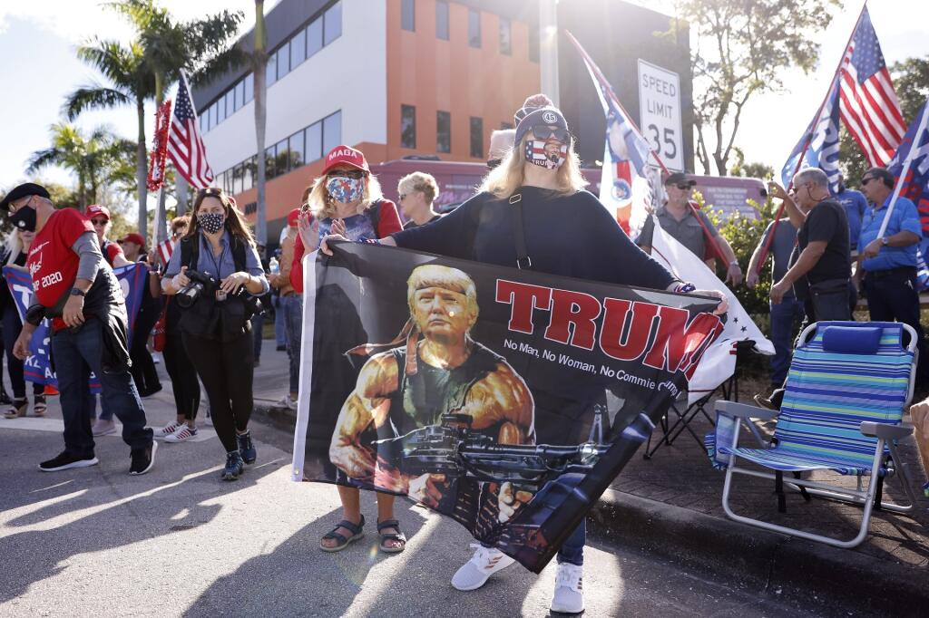 (ilustračný obrázok) Donald Trump sa vrátil na Floridu pred inauguráciou Joea Bidena