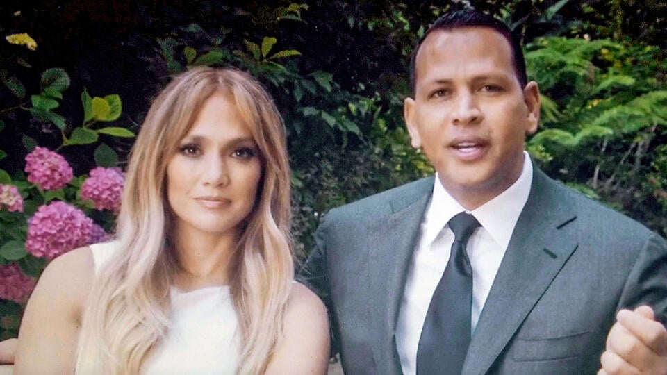 Jennifer Lopez a Alex Rodriguez