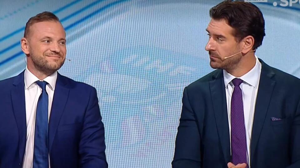 Gáborík a Valábik boli hlavnými expertmi v štúdiu RTVS počas slovenských zápasov MS v hokeji.