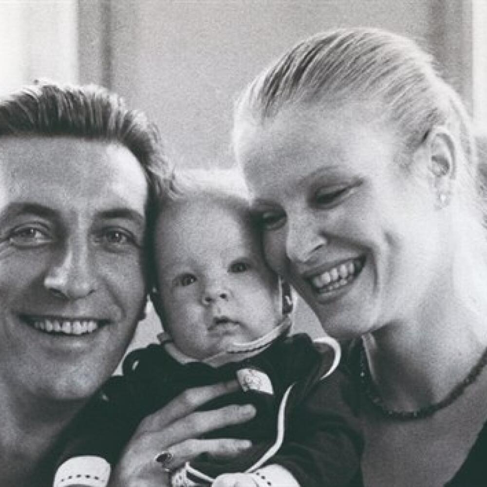 Bolek Polívka, Chantal Poullaine a ich syn Vladimír