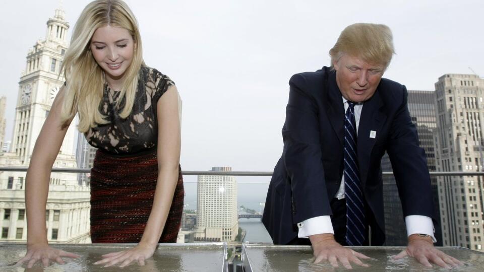 Ivanka Trump a Donald Trump