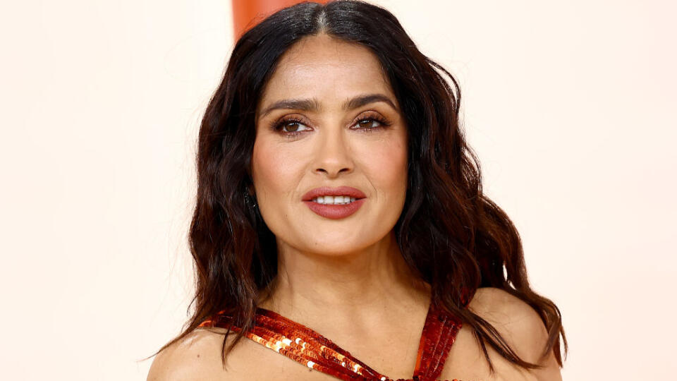 Salma Hayek na 95. ročníku Oscarov