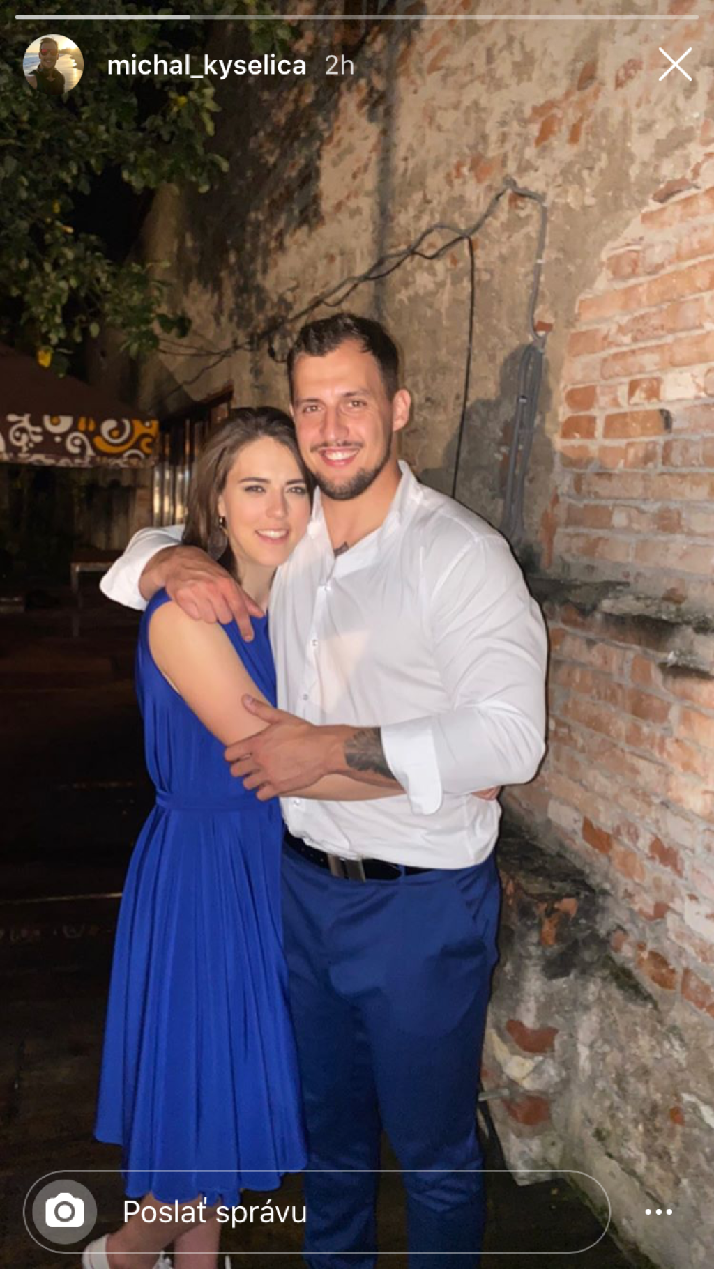 Spoločnosť Petre Vlhovej na svadbe trénerky robil priateľ Michal.
