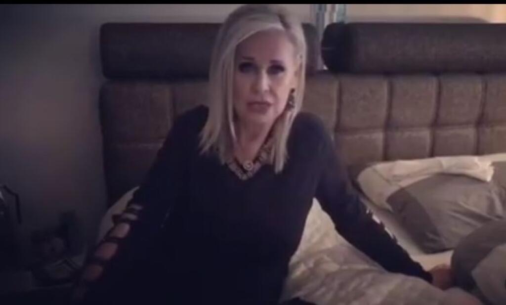 Eva Máziková u seba doma.