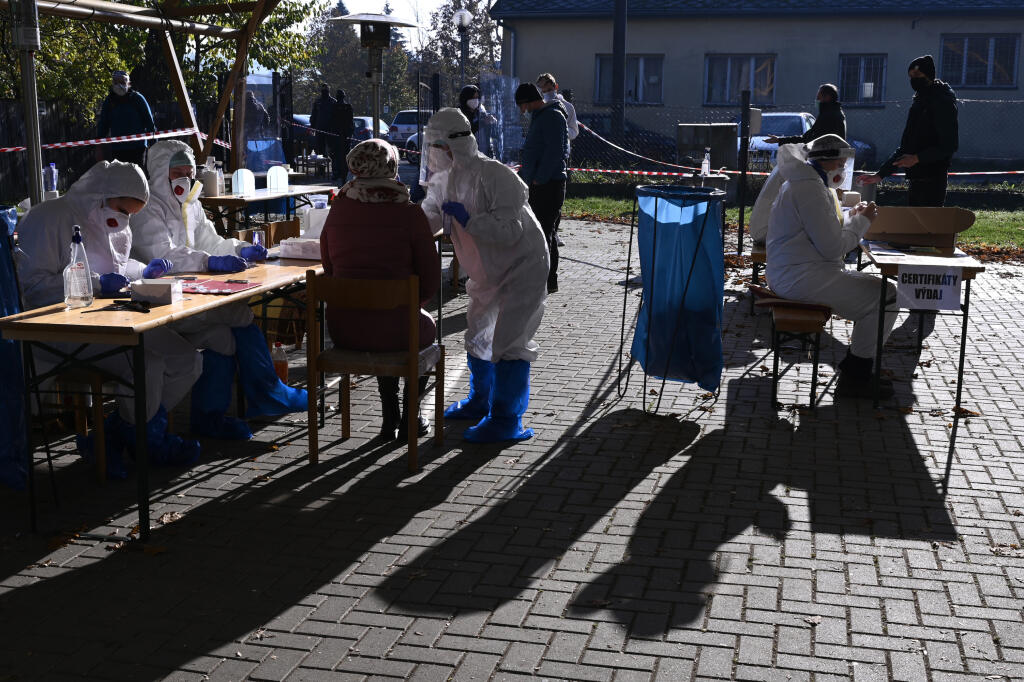 Druhé kolo plošného testovania v Drietome, november 2020