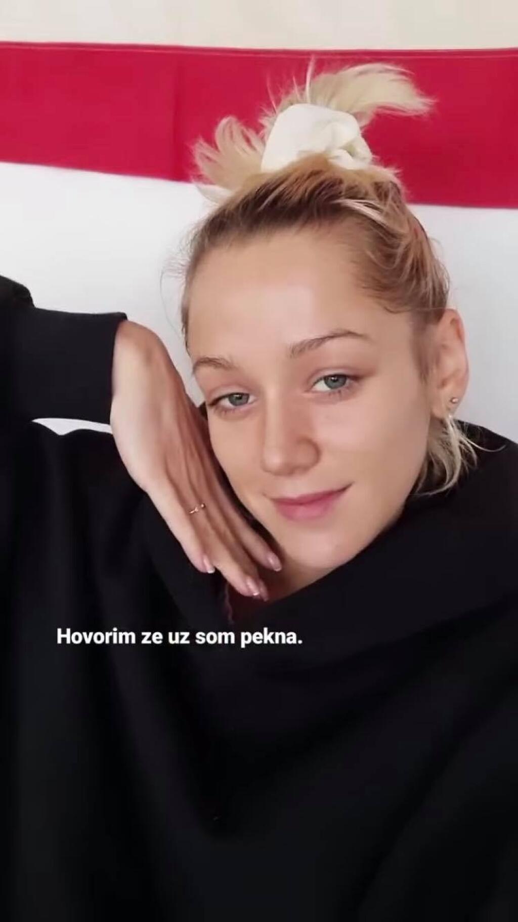 Emmu Drobnú postihla silná reakcia na tvári.